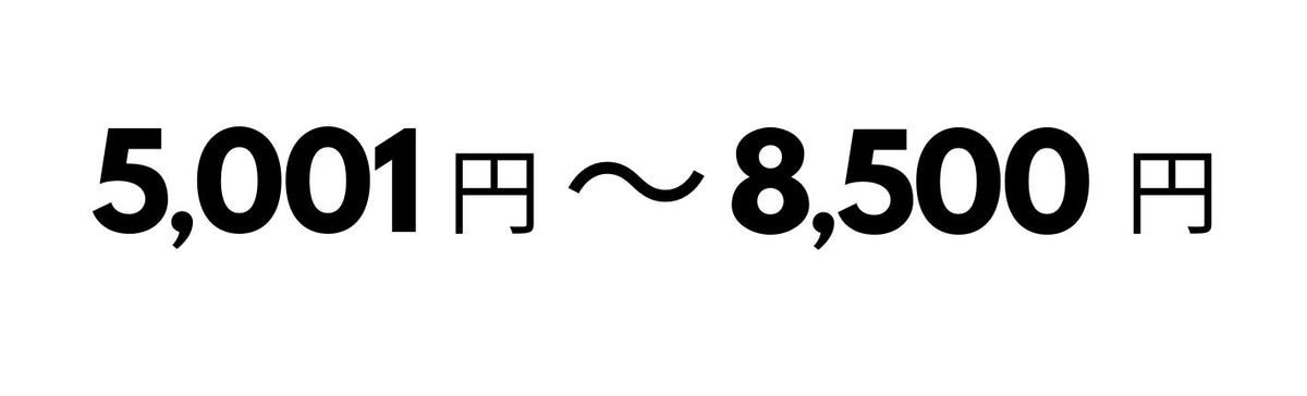 5,001円-8,500円